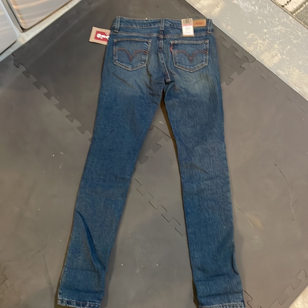 Levi’s 518 Skinny Low Rise Stretch Denim Jeans - Picture 3 of 5
